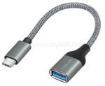 LogiLink USB 3.2 Gen1 Type-C adapter, C/M-USB-A/F, OTG, alumínium, 0, 15 m (LOGILINK_CU0106) (LOGILINK_CU0106)