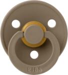 BIBS Suzeta Colour Latex BIBS Dark Oak, tetina rotunda, 0 luni + (100243C)