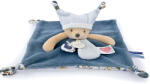 Doudou 3 TÖRTÉNET Maci szundikendő - 25 cm kék