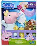 Peppa Pig Jucarie de plus interactiva Peppa Pig - Oinks and snuggles Evie, cu accesorii