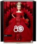 Barbie Papusa Barbie Signature - Aniversarea a 80 de ani, intr-o rochie festiva si par blond Papusa