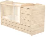TIMBA Niki kombiágy 3fiókos 60*120-as Borostyán
