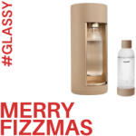 Mysoda Glassy Szódagép, Latte - 1 db 1L Palack + 1 db Co2 Patron