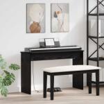 vidaXL Стойка за клавиатура Черния дъб 100 x 32 x 64 см (899496)