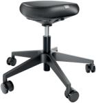 Leitz Scaun ergonomic Leitz Ergo 65780095 inaltime reglabila 46-59 cm cu roti negru (65780095)