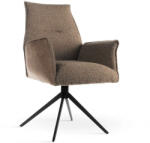  Sophia Szék Trüffel Pu / Fekete Láb (SOPHCHPUTLEBCKI)