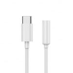 Gembird USB-C - 3, 5mm jack audio adapter fehér (A-CM-3.5F-01) (A-CM-3.5F-01)