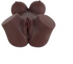 Hidden Desire Masturbator Ebony Fuck Goddess Vagin&Anus, Material TPE Realist, Maro, 2.5 kg