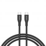 CANYON USB-C - USB-C kábel 60W 1m fekete (CNS-CC60SC10B) (CNS-CC60SC10B)