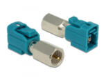 Delock FAKRA Z Jack > FME Plug csatlakozó adapter (88927) (88927)