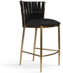  Hordia Bárszék - Fekete Bársony - Arany Láb (HORDH6XXBCKBCGI)