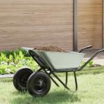 vidaXL Подмяна на чиния за количка Сребристо 88 x 60 x 32 см (42007976)