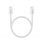 CANYON USB-C - USB-C adat- és töltőkábel 1m fehér (CND-CCMG60AB15W) (CND-CCMG60AB15W)