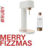 Mysoda Ruby 2 Szódagép, Fehér-Réz + 1 db 1L palack + Co2 patron