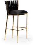  Hordia Bárszék - Bársony kárpitozás - Arany lábak (HORDH7XXBCKGLDI)