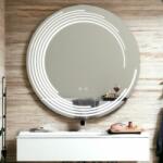 Kerek LED tükör 70 cm Lira Verita Touch fényerő-szabályozható páramentesítő rendszerrel
