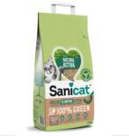 Sanicat Natura Activa 100% Green 7, 5 kg növényi macskaalom