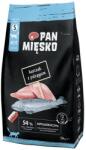 Pan Mięsko PAN MIĘSKO Csirke pisztránggal macskáknak ropogós S 1, 6 kg