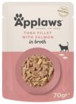 Applaws Cat Adult Pouch Tuna with Salmon tonhalfilé lazaccal levesben 70 g