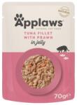 Applaws Cat Adult Pouch Tuna with Prawn in Jelly tonhalfilé garnélarákkal zselében 70 g
