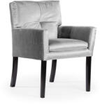 ATREVE Havana Bársony Karfás Szék - Fa Lábak (HAVACHSTGR1XXXP)