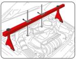 Yato Motorfelfüggesztő gerenda 150 cm (YT-55568) (YT-55568)