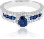 Moon Diamonds fehér arany gyűrű - 50-00437A-1555F/56 (50-00437A-1555F/56)