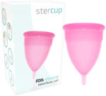 STERCUP menstruációs kehely, L méret, rózsaszín, FDA-minősítésű szilikon