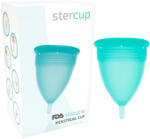 STERCUP menstruációs kehely, S méret, akvamarin, FDA-minősítésű szilikon