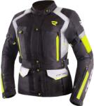 Street Racer Hilax női motoros kabát fekete-szürke-fluo sárga - II. minőség