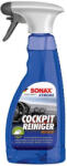 SONAX 283241 Cockpit Reiniger Matteffect, műszerfaltisztító és -ápoló spray, matt, 500 ml