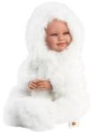 Llorens 74505 NEW BORN - păpușă bebeluș realistă cu sunete și corp moale din material textil - 45 (MA4-74505) Papusa