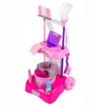 KinderSafe Kis házvezetőnő szett Kocsi seprű felmosó vödör 8db-os (5901700617008)