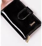 Zellia Peterson Bőr Kulcstartóptn Bc-7772-Fekete Lakk/0245 (ZLK-ptn-bc7772black-86308311)