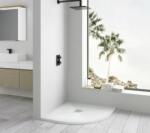 BALNEO Stone Tray kompozit zuhanytálca 90x90 cm csúszgátló felülettel, fehér C0501030110-1 (C0501030110-1)