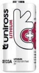 Uniross CR123A 3V industrial lítium fotóelem 1db (UBCR123A)