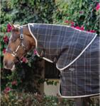 Horseware Ireland Kapucnis lóistálló takaró Horseware Rhino 100g S fekete|szürke