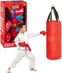 Home and Mode Játék Box szett box zsákkal és 2 db kesztyűvel, piros (S34941220)