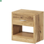 WIPMEB Éjjeliszekrény 1 fiókkal Wotan tölgy színben 16 mm - NAKA