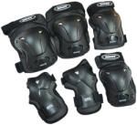 Roces - Szellőző - Görkorcsolya Védő - 3 db-os Csomag - Felnőtt - Fekete - L L fekete