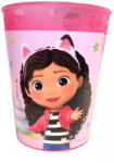 Procos Gabby's Dollhouse, Gabi babaháza pohár, műanyag 250 ml NETPNN95819 (NETPNN95819)