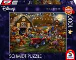 Schmidt Spiele - Mickey és Minnie a tökfesztiválon 1000 darabos kirakó (58048)