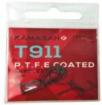 Kamasan Horgok Sorjamentes Kamasan szemekkel T911 P. t. f. e Eyed Barbless No. 14 (KAM-T911EPTFE-14)