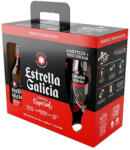 Estrella Galicia (Díszdoboz 6 X 0, 33l +1 Pohár)