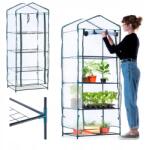 Kadax Kerti Erkélyüvegház Mini Fólia Erkély Fólia 170 x 68 x 48 cm (K11331)