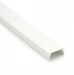 CanaLUX Elosztó villanyszerelési vályú Fehér 40x16 2m (CNL-C-40016)