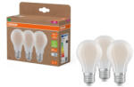 OSRAM 3x LED izzó A60 E27 7.2W = 100W 1521lm 4000K Semleges 320° Izzószálas KLASSZIKUS ENERGIAHATÉKONYSÁG Osram (4099854348099)