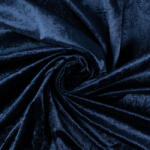 Takoy Elasztikus bársony anyag kék színű