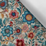 Takoy Vízálló poliészter TD/NS bézs hímzés nyomtatási minta Luxury