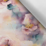 Takoy Vízálló poliészter TD/NS rózsaszínű akvarell virágok Lulu